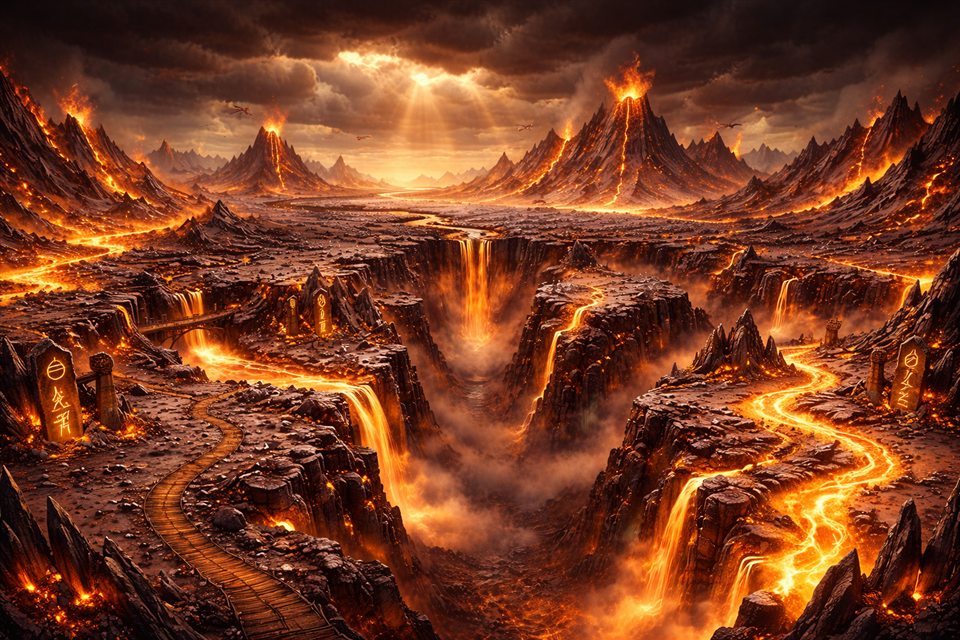 The burning kingdom